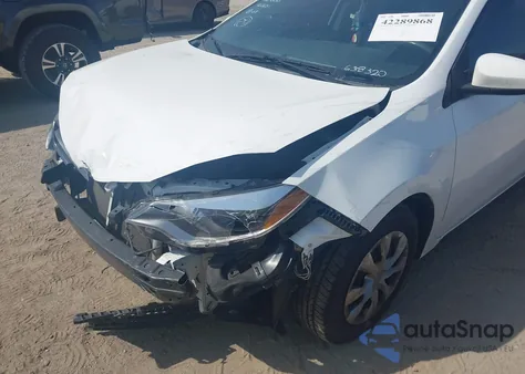 2016 Toyota Corolla L z USA, uszkodzony, nr VIN 2T1BURHE4GC638320